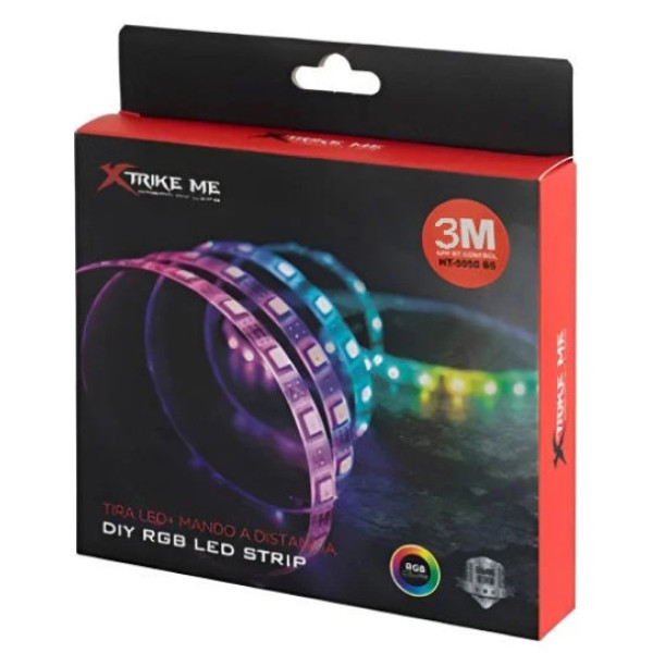 Фото - Светодиодная лента XTRIKE ME 5050 Led Chip Bluetooth, App Control, 3m (HT-5050B3)