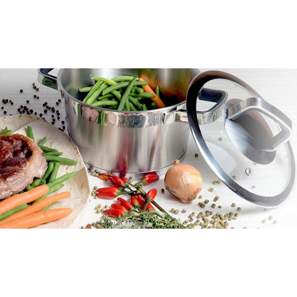 Фото - Кастрюля Bollire BR-2303 Catania 20 см 3.4 л