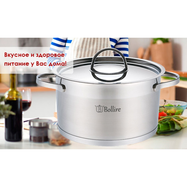 Фото - Кастрюля Bollire BR-2302 Catania 18 см 2.3 л