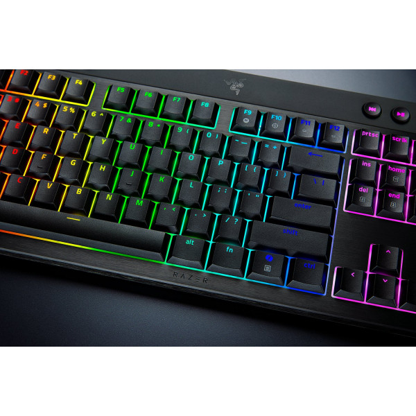 Фото - Клавиатура беспроводная игровая Razer BlackWidow V4 Low-Profile TKL Green switch (RZ03-05450500-R3M1)