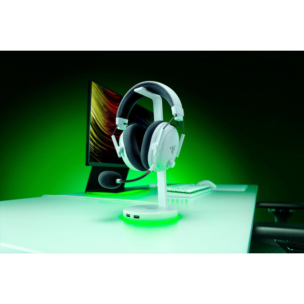 Фото - Гарнитура беспроводная игровая Razer BlackShark V3 Pro White (RZ04-05400600-R3G1)