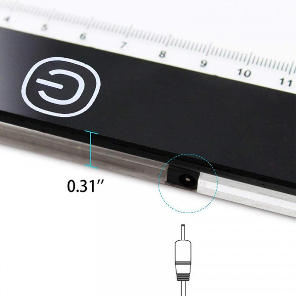 Фото - Микроповреждение - Графический планшет Huion A3 + перчатка