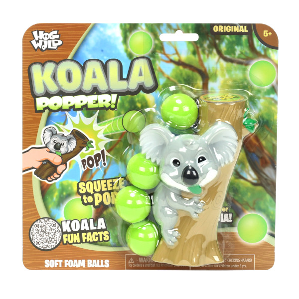 Фото - Антистресс игрушка HOGWILD Стреляющий зверек Коала (HW54329)