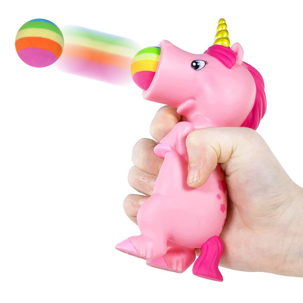 Фото - Антистресс игрушка HOGWILD Стреляющий зверек Единорог (HW54906)