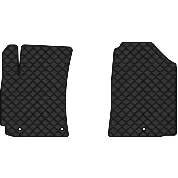 Фото - Коврики из экокожи в салон авто передние EVAtech ECO для Elantra (AD) (3 clips) Hyundai 2015-2020 6 поколение Sedan USA HY12404AV2KH3BBB