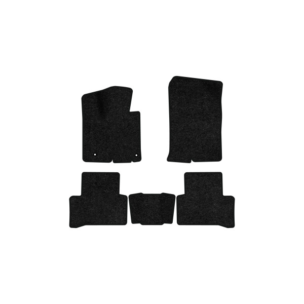 Фото - Коврики ворсовые в салон авто EVAtech Standard для Hyundai Tucson (NX4) (Short base) 2021 4 поколение SUV EU черный кант HY14415CD5KH2VEB