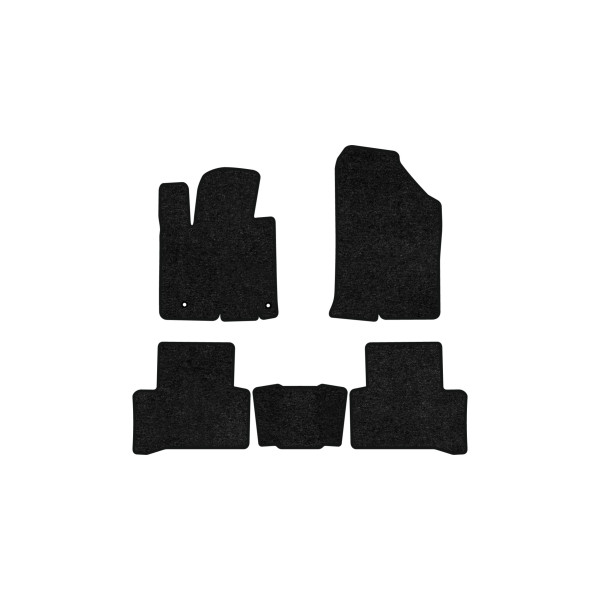 Фото - Коврики ворсовые в салон авто EVAtech Standard для Hyundai Tucson (NX4) (Short base) 2021 4 поколение SUV EU черный кант HY14415CV5KH2VEB