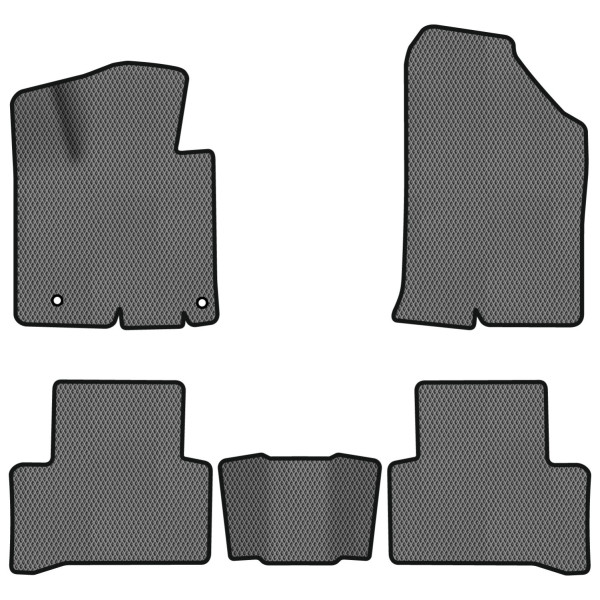 Фото - EVA коврики в салон авто EVAtech для Tucson (NX4) (Short base) Hyundai 2021 4 поколение SUV EU HY1518CE5TL2RGB