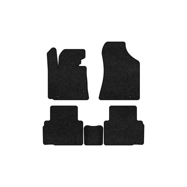 Фото - Коврики ворсовые в салон авто EVAtech Premium для Hyundai ix35 2010-2015 1 поколение SUV Korea черный кант HY33015CV5LA3VPB