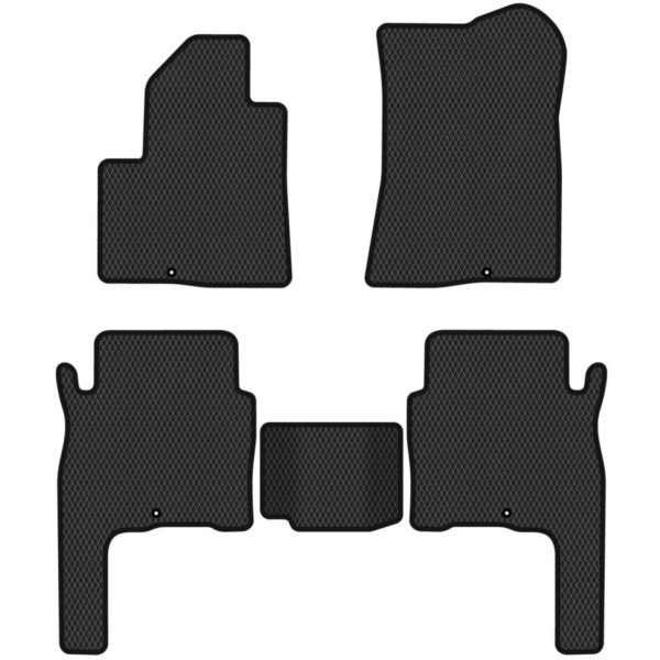 Фото - EVA коврики в салон авто EVAtech для Santa FE (CM) 5 seats Hyundai 2006-2010 2 поколение SUV Korea HY33308CBK5KD5RBB