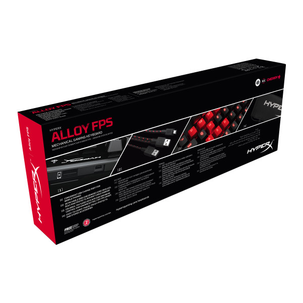 Фото - Клавиатура проводная HyperX Alloy FPS Cherry MX Red (HX-KB1RD1-RU/A5)