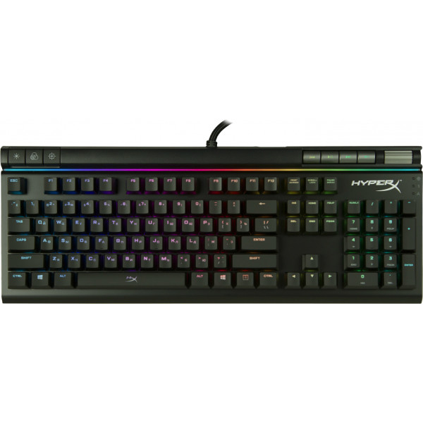 Фото - Клавиатура проводная игровая HyperX Alloy Elite RGB Cherry MX Red (HX-KB2RD2-RU/R1) Фото - Клавиатура проводная игровая HyperX Alloy Elite RGB Cherry MX Red (HX-KB2RD2-RU/R1)