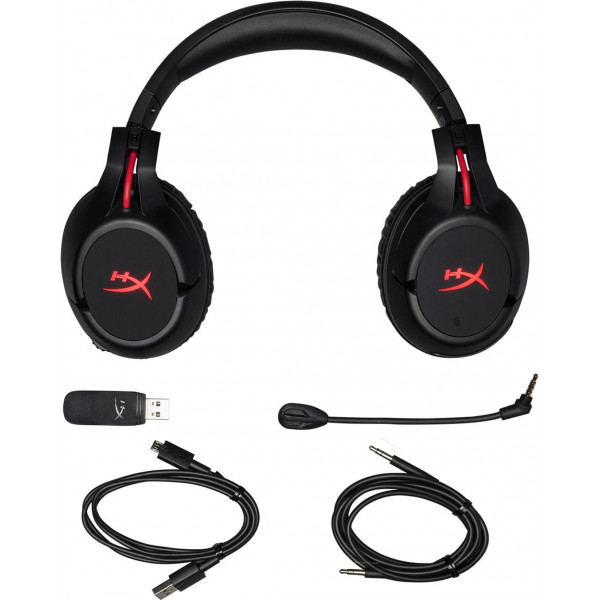 Фото - Гарнитура беспроводная игровая HyperX Cloud Flight (HX-HSCF-BK/EM)
