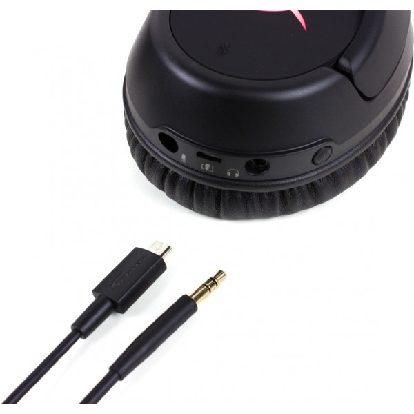 Фото - Гарнитура беспроводная игровая HyperX Cloud Flight (HX-HSCF-BK/EM)
