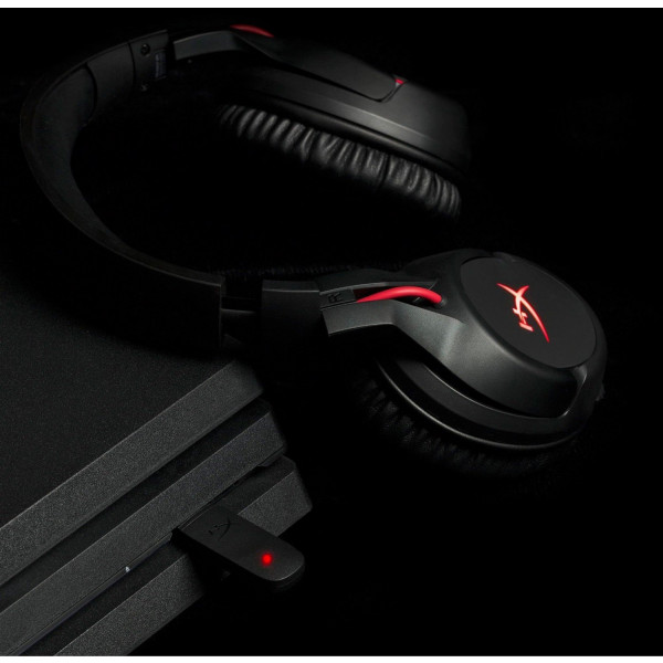 Фото - Гарнитура беспроводная игровая HyperX Cloud Flight (HX-HSCF-BK/EM)