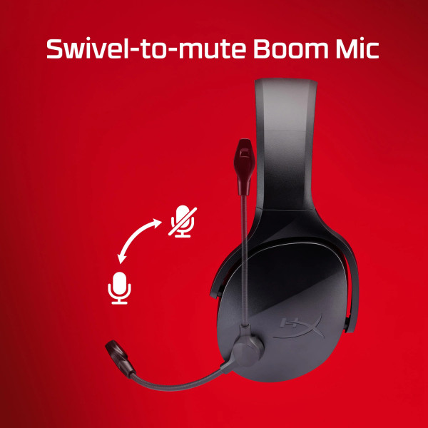 Фото - Гарнитура беспроводная игровая HyperX Cloud Jet Black (AJ0T1AA)