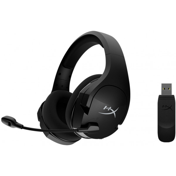 Фото - Гарнитура беспроводная игровая HyperX Cloud Stinger Core Wireless Gaming Headset+ 7.1 Black (4P4F0AA)