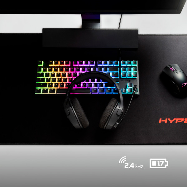 Фото - Гарнитура беспроводная игровая HyperX Cloud Stinger Core Wireless Gaming Headset+ 7.1 Black (4P4F0AA)