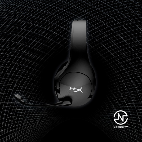 Фото - Гарнитура беспроводная игровая HyperX Cloud Stinger Core Wireless Gaming Headset+ 7.1 Black (4P4F0AA)