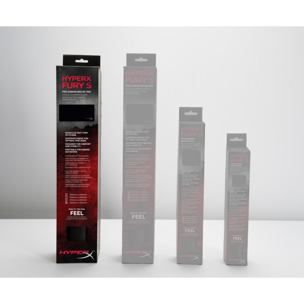 Фото - Коврик для мыши игровой HyperX Fury S - XL Black (HX-MPFS-XL)