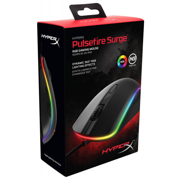 Фото - Мышь проводная игровая HyperX Pulsefire Surge (HX-MC002B)