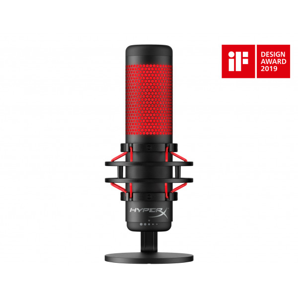 Фото - Микрофон для компьютера проводной HyperX QuadCast (HX-MICQC-BK)