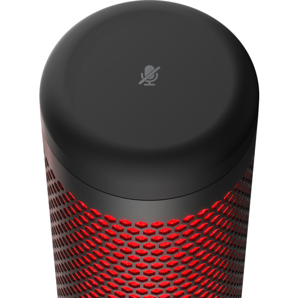 Фото - Микрофон для компьютера проводной HyperX QuadCast (HX-MICQC-BK)