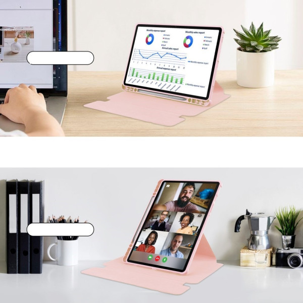 Фото - Чехол-клавиатура для планшета BeCover 360° Rotatable for Samsung Galaxy Tab S10 FE (SM-X520/SM-X526) 10.9" Pink (713311)