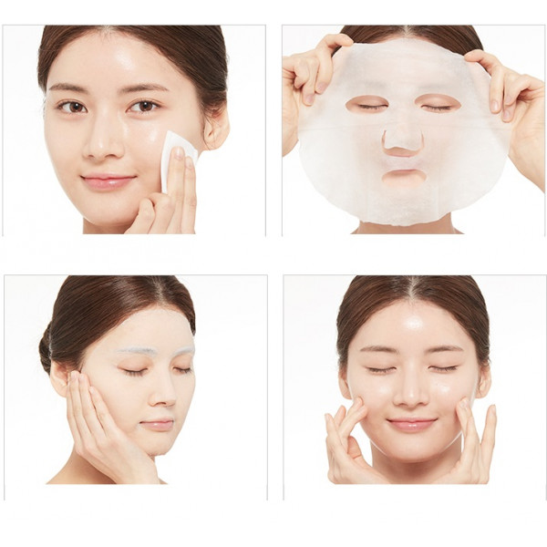 Фото - Маска для лица Missha Talk Vegan Squeeze Skin Smoother Тканевая 27 г (8809643533744)