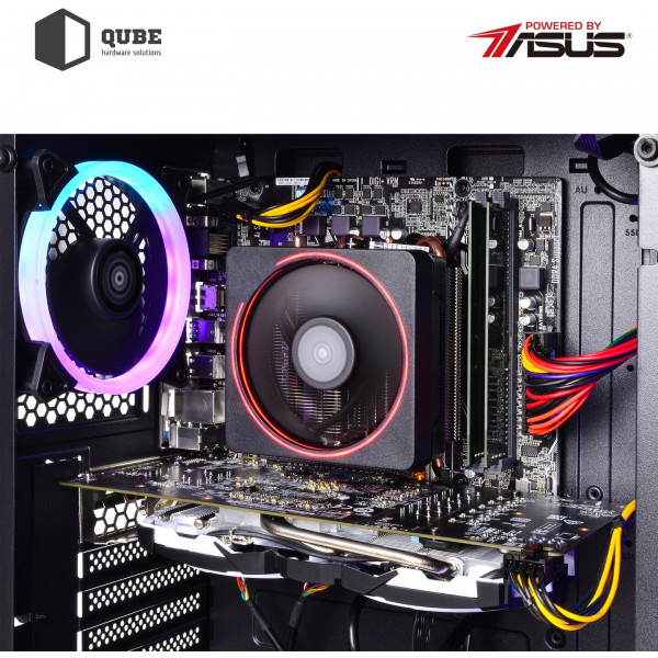 Фото - Системный блок QUBE QB i3 9100F GTX 1660 SUPER 6GB 1642 (i39100FGTX1660SUPER6GB1642)