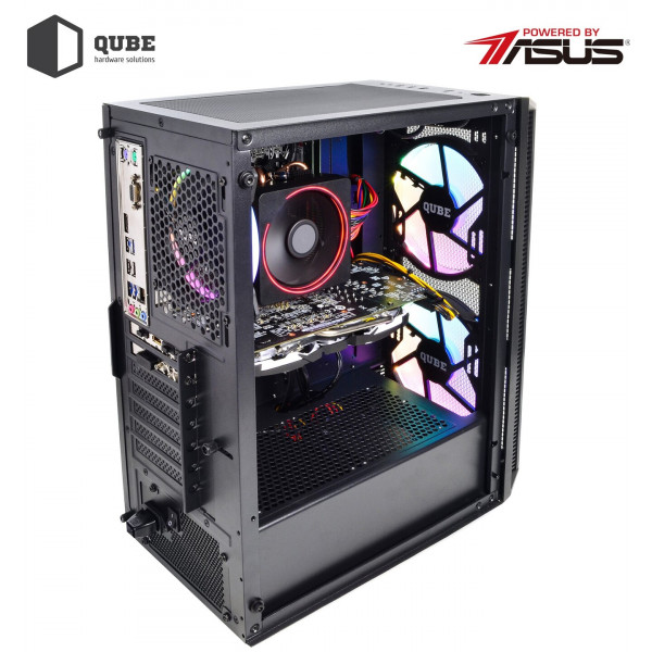 Фото - Системный блок QUBE QB i3 9100F GTX 1660 SUPER 6GB 1642 (i39100FGTX1660SUPER6GB1642)