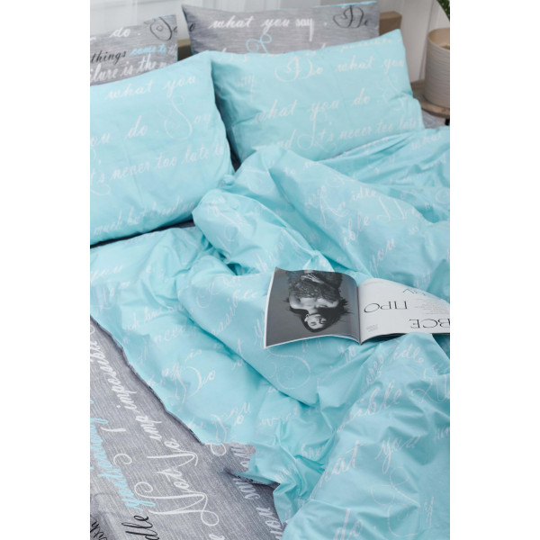 Фото - Комплект постельного белья Moon&Star King Size 220x240 Autograph Mind Бязь Gold Люкс (MS-820000695)