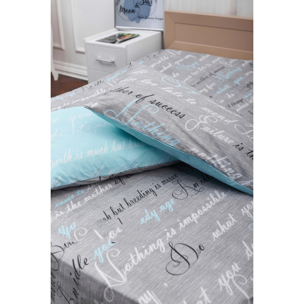 Фото - Комплект постельного белья Moon&Star King Size 220x240 Autograph Mind Бязь Gold Люкс (MS-820000695)