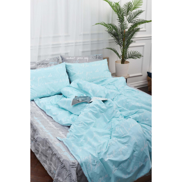 Фото - Комплект постельного белья Moon&Star King Size 220x240 Autograph Mind Бязь Gold Люкс (MS-820000695)