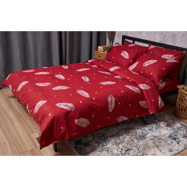 Фото - Комплект постельного белья Moon&Star Бязь Gold Люкс Lipstick 175х210 (MS-820004209)
