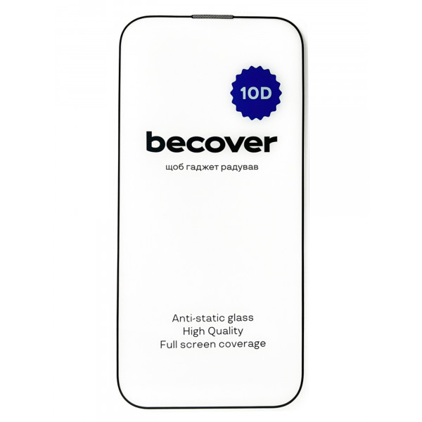 Фото - Защитное стекло для смартфона BeCover for Apple iPhone 14 Pro Max 10D Black (711328)