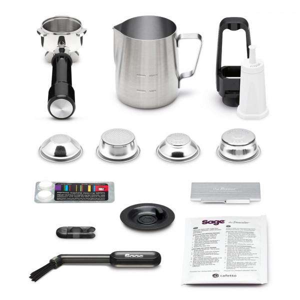 Фото - Кофеварка рожковая Sage Barista Touch Impress (SES881BSS4FEU1)
