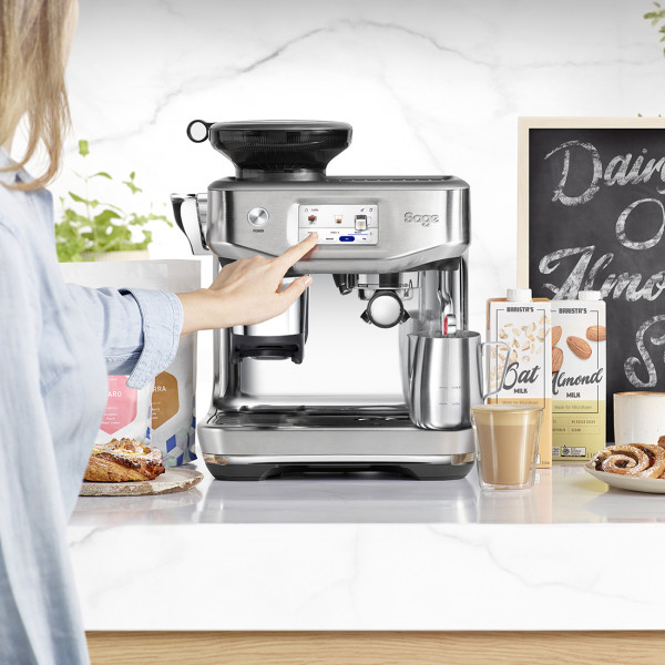Фото - Кофеварка рожковая Sage Barista Touch Impress (SES881BSS4FEU1)