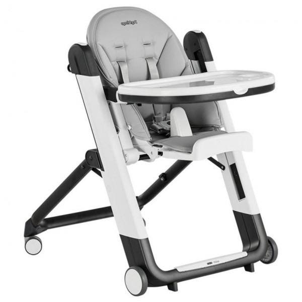 Фото - Стульчик для кормления трансформер Peg-Perego Siesta Follow Me Ice (серый)