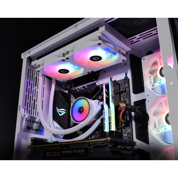 Фото - Водяная система охлаждения ID-Cooling Zoomflow 240 XT Snow