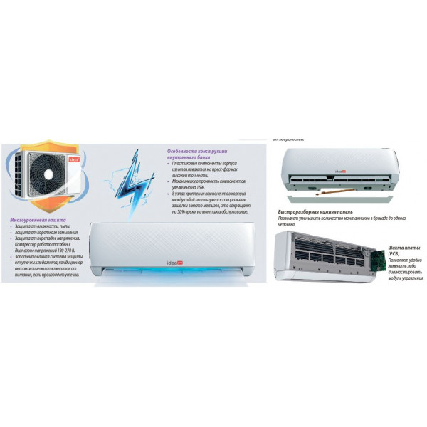 Фото - Кондиционер сплит Idea IPA-09HR-FN8 ION