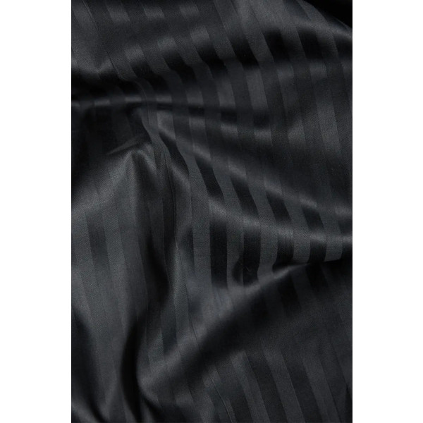 Фото - Комплект постельного белья Moon&Star Satin Stripe «Midnight Luxe» King Size 220x240 см нав. 2х40х60 (MS-820005250)