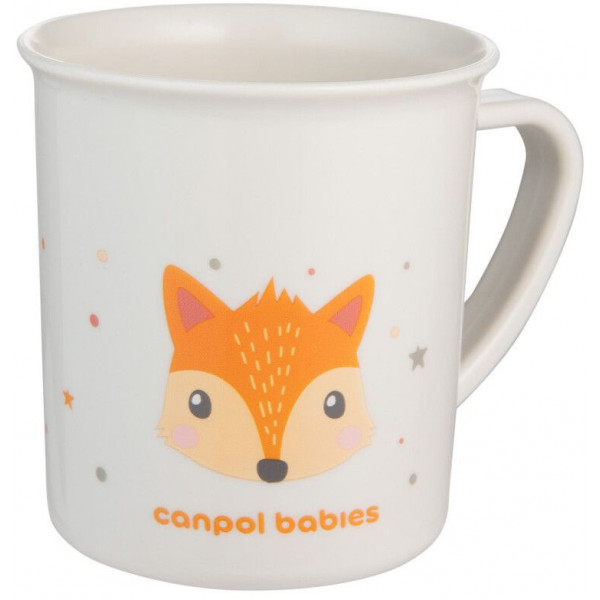 Фото - Чашка Canpol babies CUTE ANIMALS - оранжевая (4/413_ora)