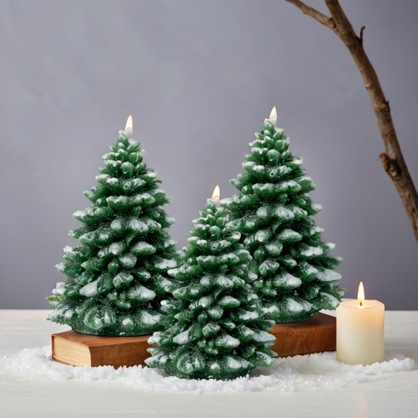 Фото - Свеча декоративная YES! Fun Елка 15 см (710365)