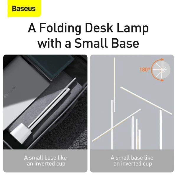 Фото - Настольная лампа Baseus 3.8W 300lm 3000-6000K USB 5V (DGZG-02)