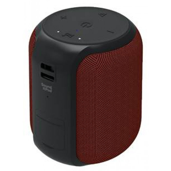 Фото - Портативная акустика 2E SoundXPod TWS MP3 Wireless Waterproof Red (2E-BSSXPWRD)