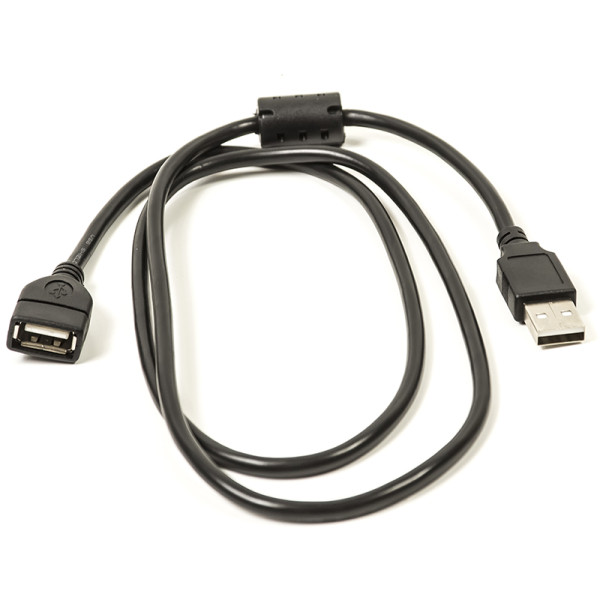 Фото - Кабель синхронизации данных PowerPlant USB 2.0 AF - AM 1.0m One ferrite (CA910694)