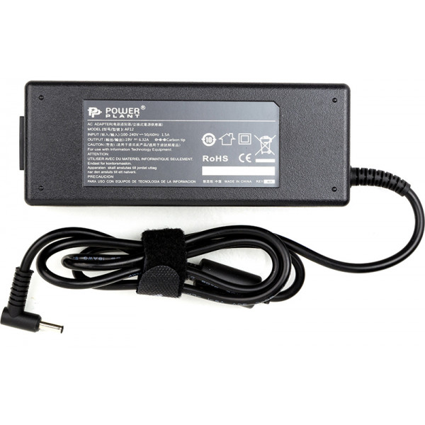 Фото - Зарядное устройство для ноутбука PowerPlant Asus 220V 19V 120W 6.32A (4.5*3.0) (AS120F4530)