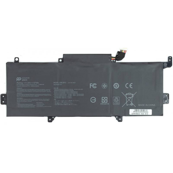 Фото - Аккумулятор для ноутбука PowerPlant ASUS Zenbook UX330UA (C31N1602) 11.55V 4935mAh (NB431489)