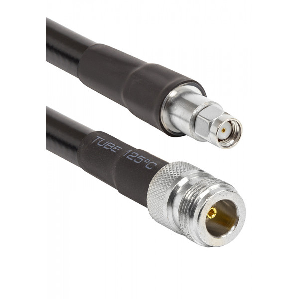 Фото - Кабель коаксиальный HiSmart LMR-400 5m N-female к RP-SMA-male (TV990702)